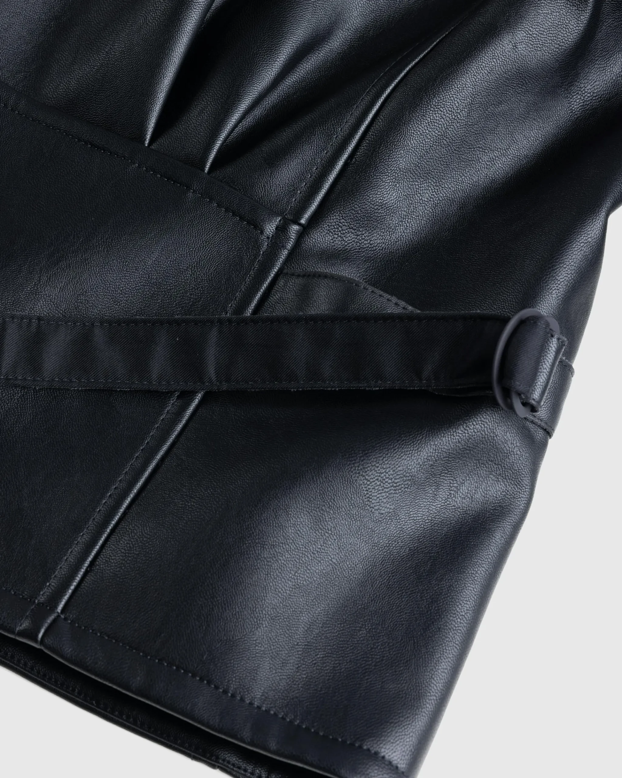 New Y-3 Pleather Jacket black