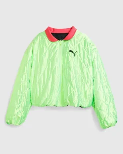 Hot Puma Pleather Jacket Black pumablack