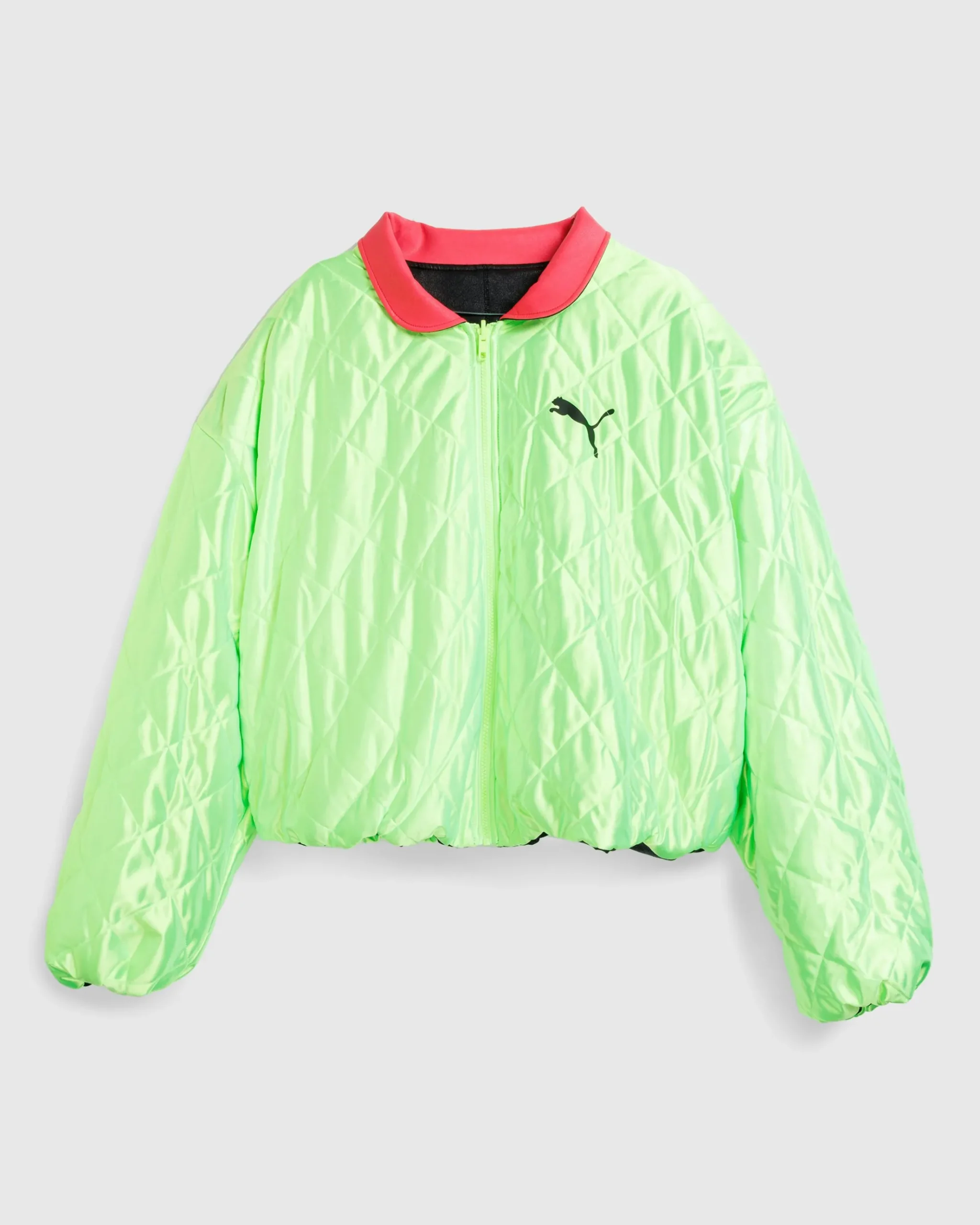 Hot Puma Pleather Jacket Black pumablack