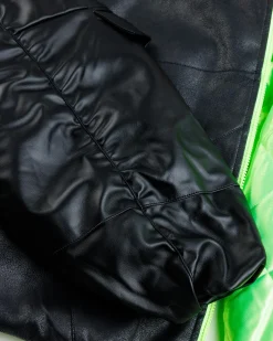 Hot Puma Pleather Jacket Black pumablack