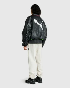 Hot Puma Pleather Jacket Black pumablack