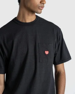 Shop Human Made Pocket T-Shirt black