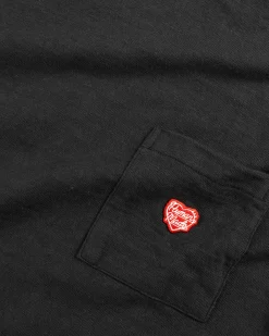 Shop Human Made Pocket T-Shirt black