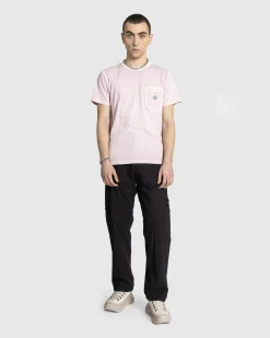 Flash Sale Stone Island Pocket T-Shirt pink