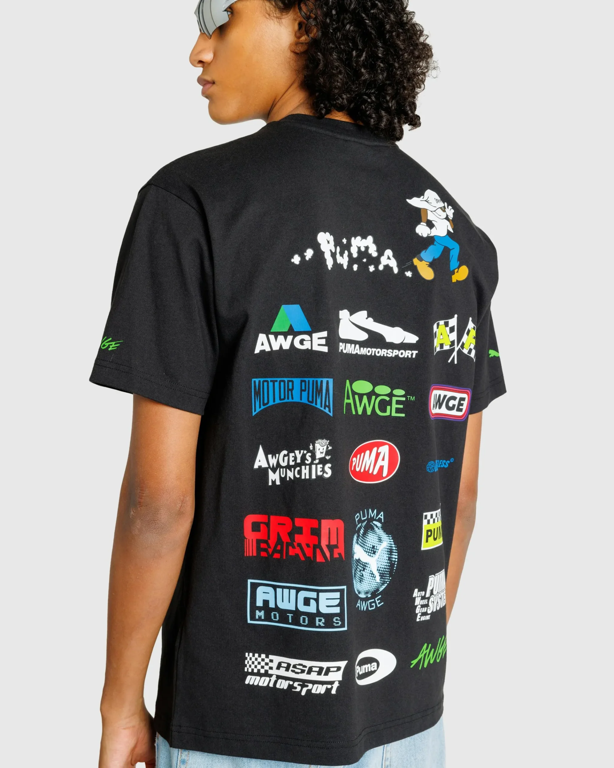 Shop Puma Pocket T-Shirt Black pumablack