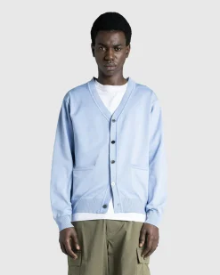 Hot Highsnobiety HS05 Poly Knit Cardigan Light Blue lightblue