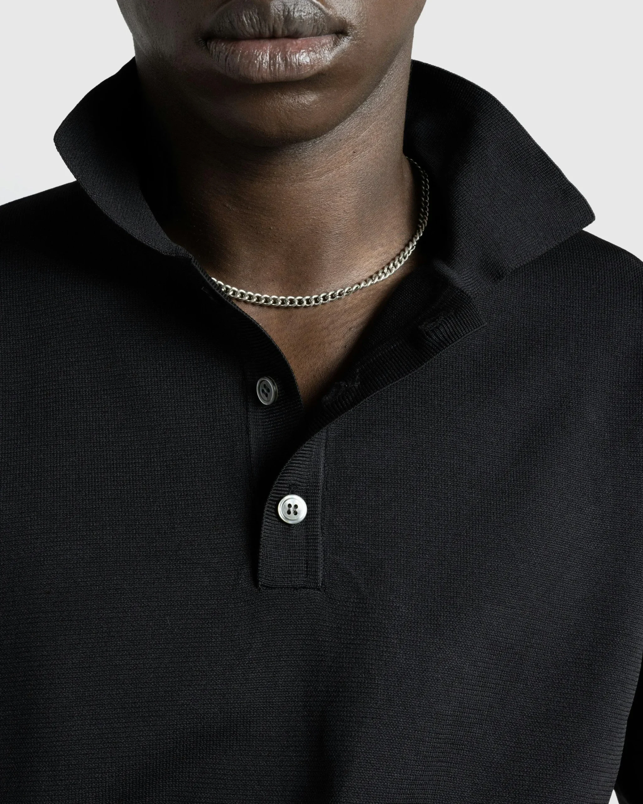 Store Highsnobiety HS05 Poly Knit Polo black