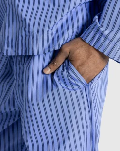 Best Tekla Poplin Pyjamas Pants Boro Stripes borostripes