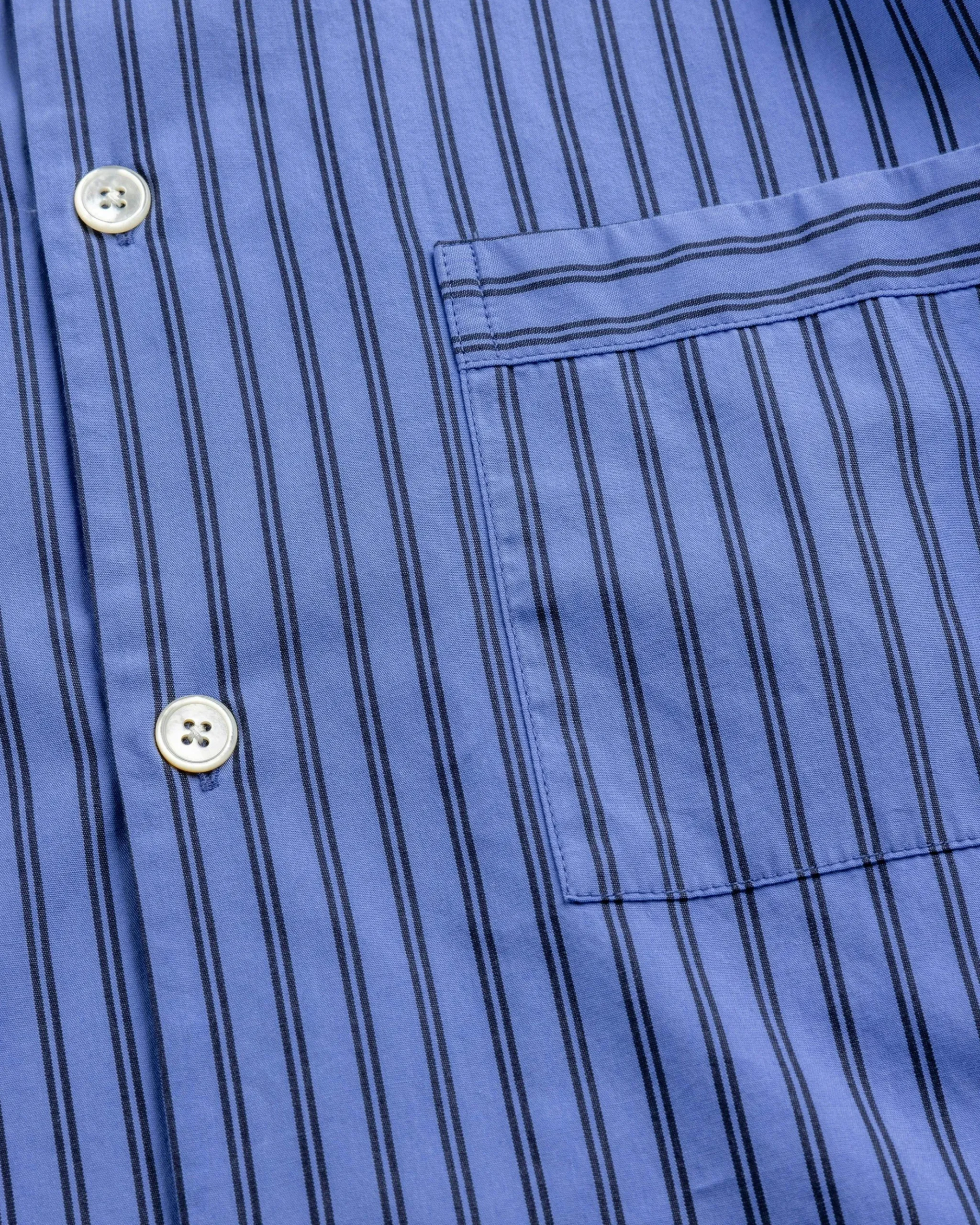 Online Tekla Poplin Pyjamas Shirt Boro Stripes borostripes