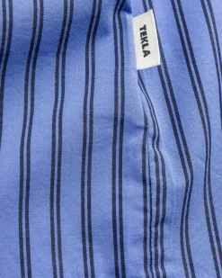Online Tekla Poplin Pyjamas Shirt Boro Stripes borostripes