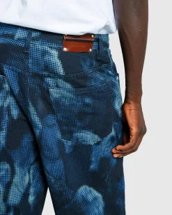 Discount Dries van Noten Printed Jeans navy