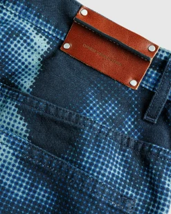 Discount Dries van Noten Printed Jeans navy