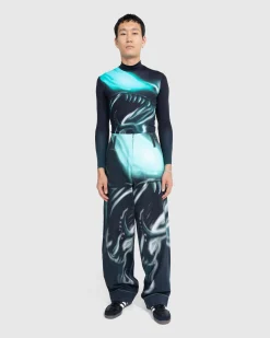Store Gerrit Jacob Printed Jeans teal/aqua