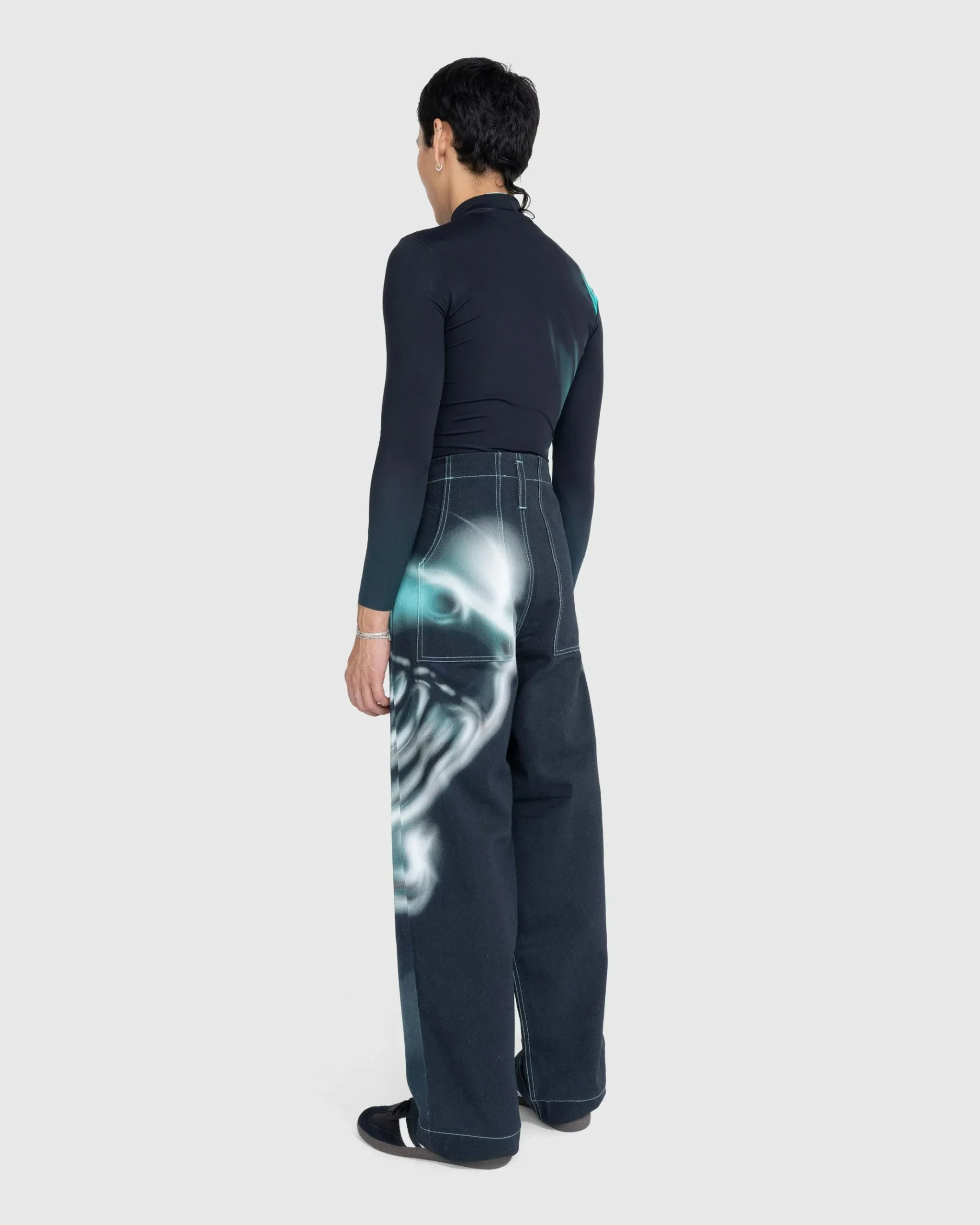 Store Gerrit Jacob Printed Jeans teal/aqua