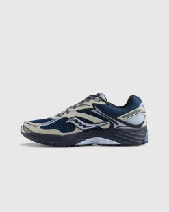 Shop Saucony ProGrid Omni 9 blue/brass