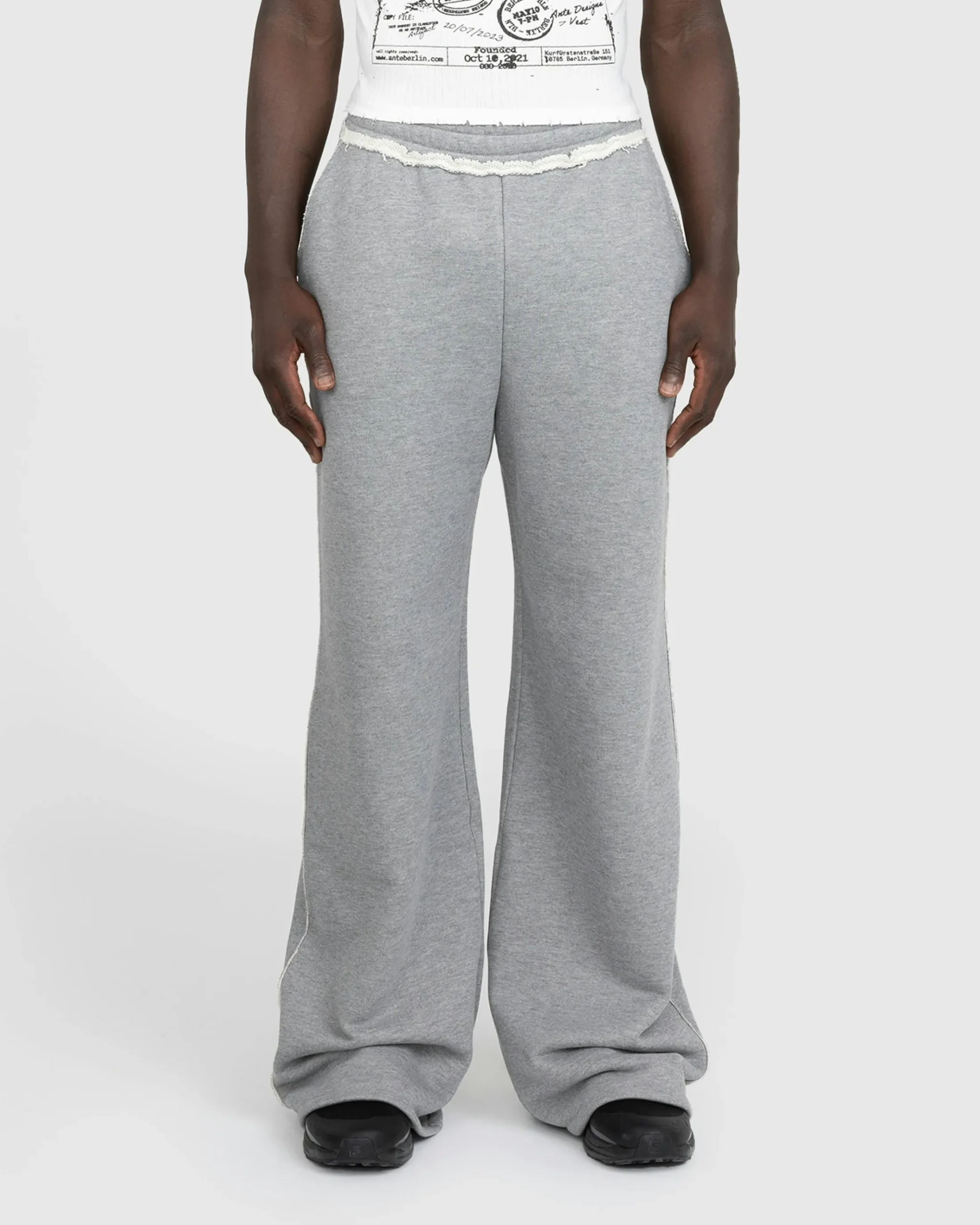 Clearance Ante Property Joggers grey-melange