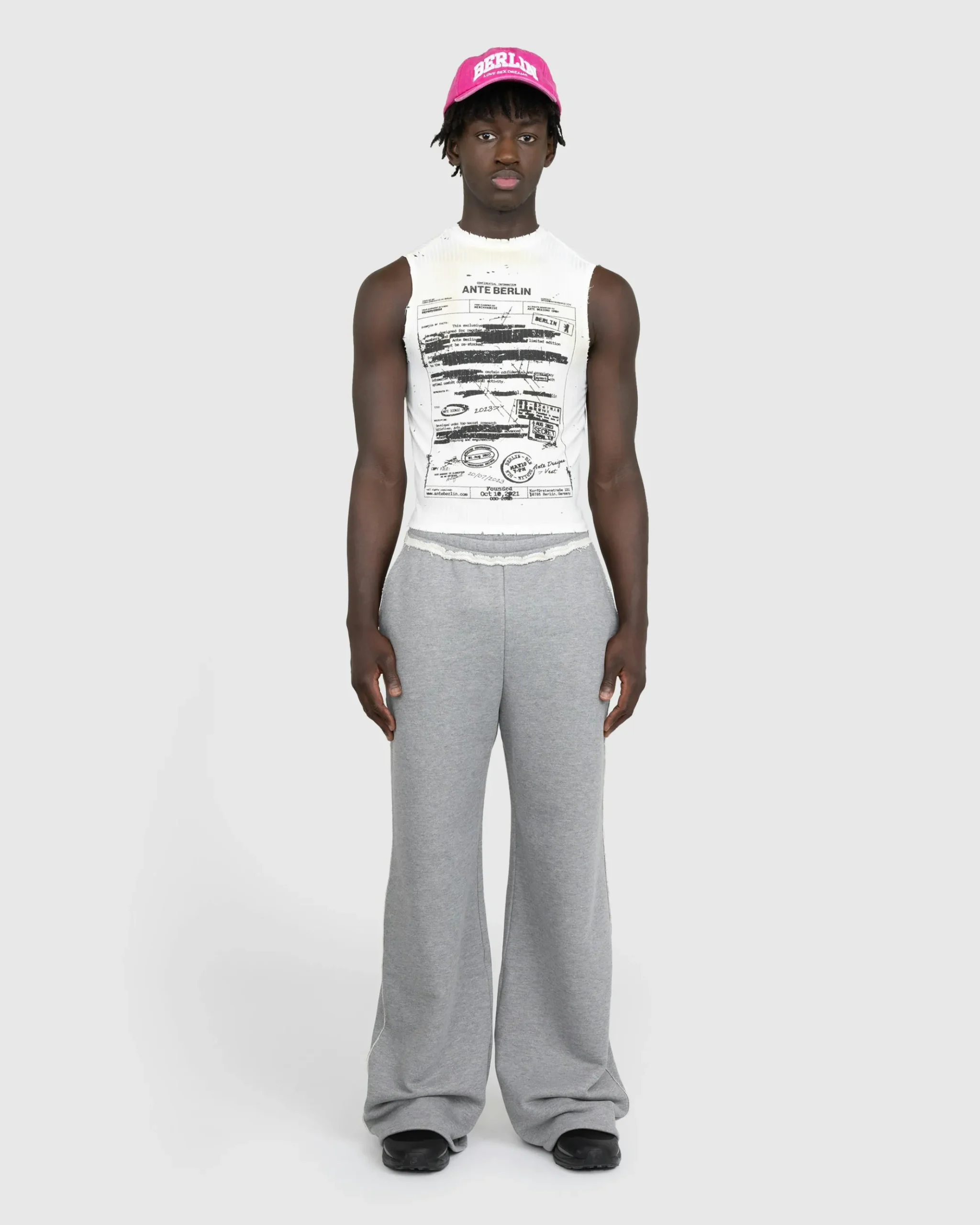 Clearance Ante Property Joggers grey-melange