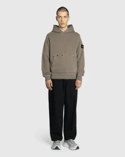 Online Stone Island Pullover Hoodie walnut