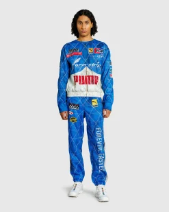Clearance Puma Quilted Sweatshirt Clyde Royal clyderoyal
