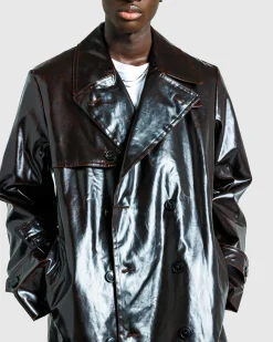 Cheap Dries van Noten Ralphie Coat Aged brown