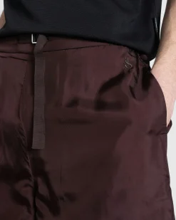 Cheap Jil Sander Rayon Shorts Espresso espresso(208+208)