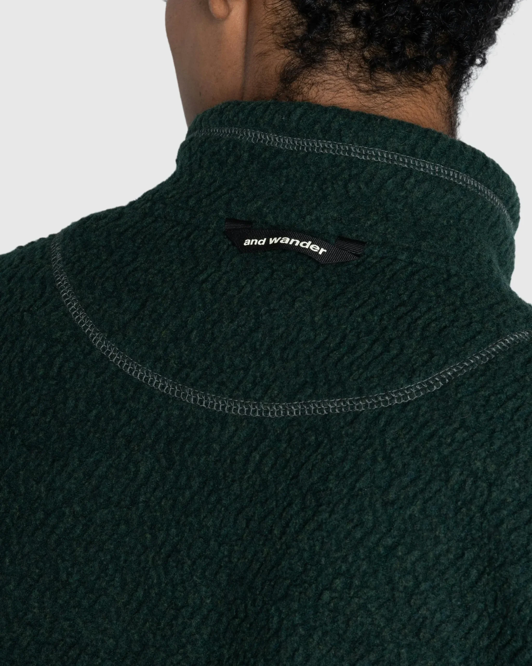Clearance And Wander Re Wool JQ Stand Zip green