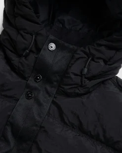 Best Stone Island Real Down Jacket black