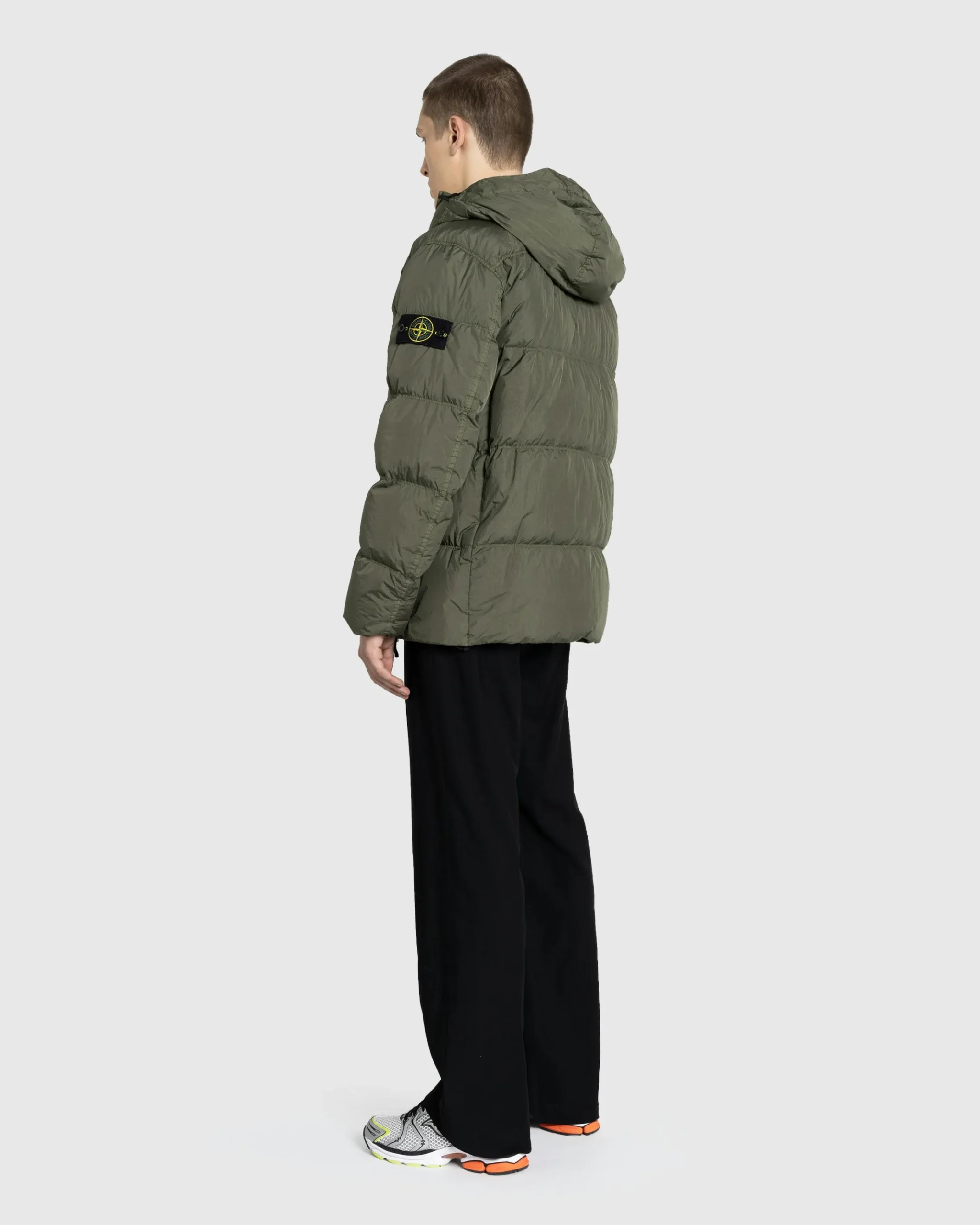Hot Stone Island Real Down Jacket musk