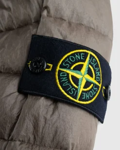 Best Sale Stone Island Real Down Jacket walnut