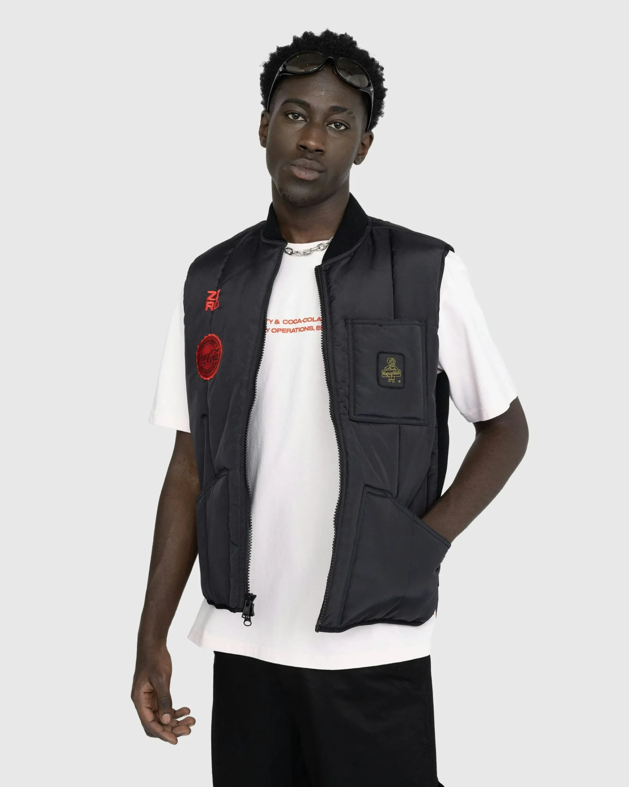 Cheap Highsnobiety RefrigiWear Iron-Tuff® Vest black