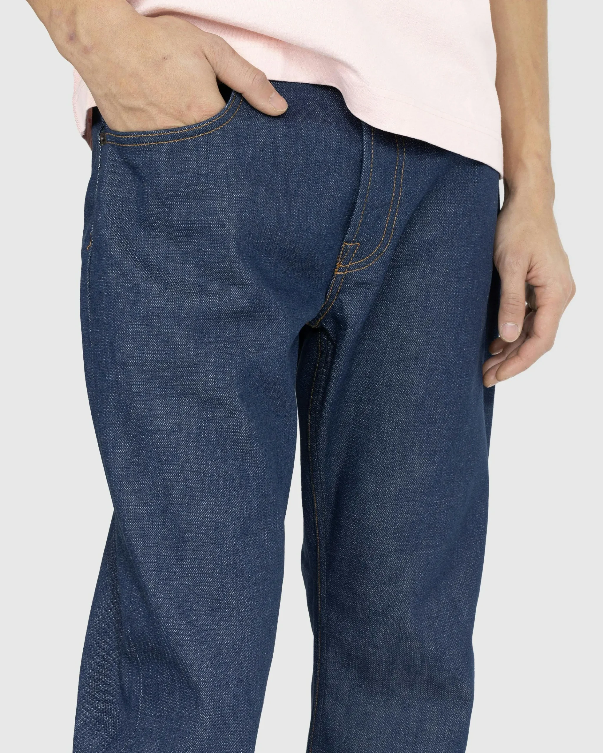 Store Acne Studios Regular Fit Jeans 1992 Indigo Blue indigoblue