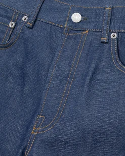 Store Acne Studios Regular Fit Jeans 1992 Indigo Blue indigoblue