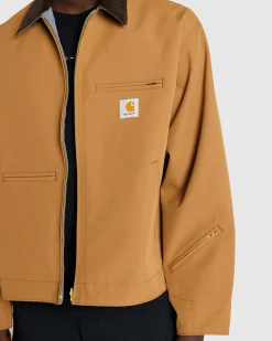 Best Sale Carhartt WIP Reversible Detroit Jacket Max hamiltonbrown/wolfgrey