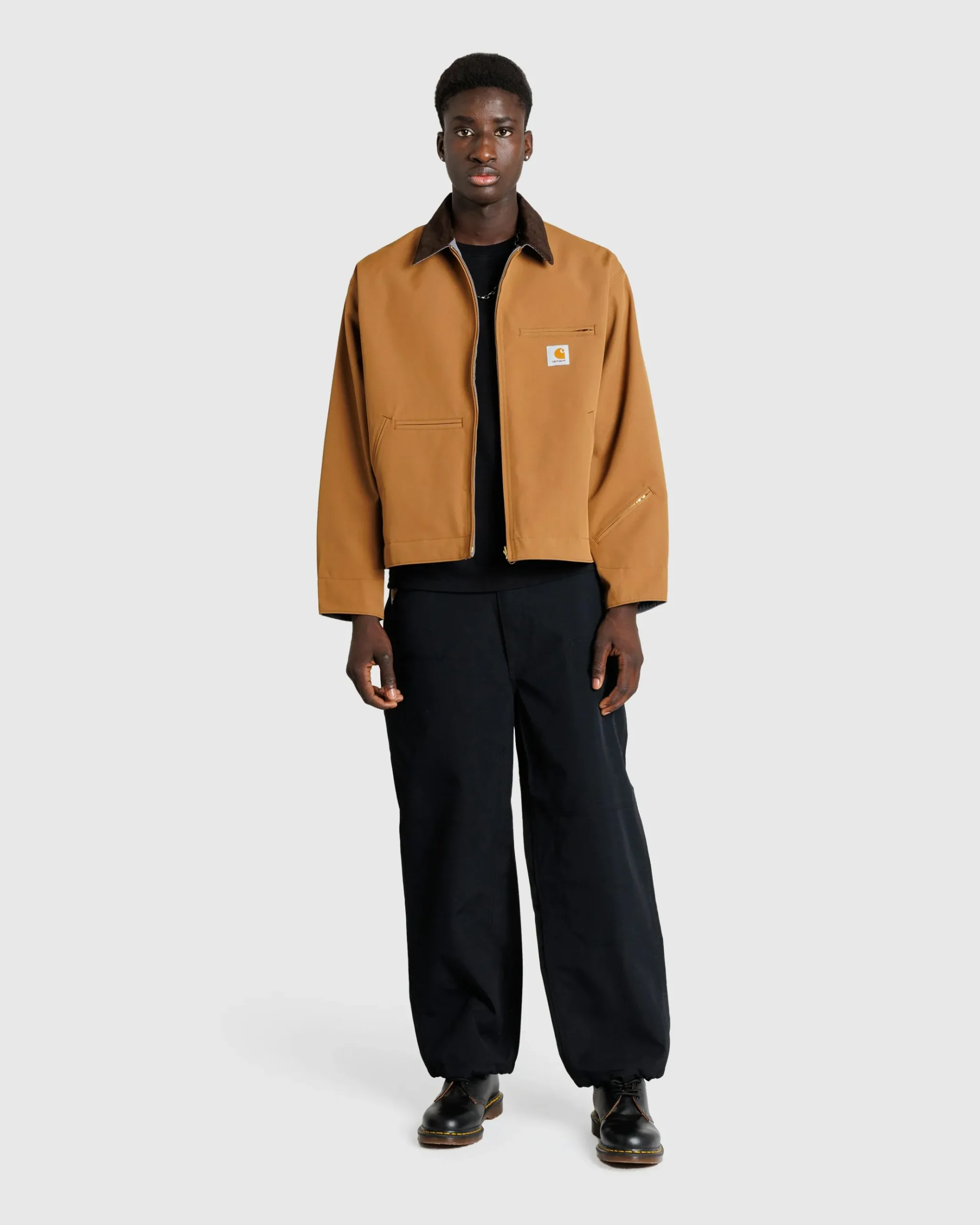Best Sale Carhartt WIP Reversible Detroit Jacket Max hamiltonbrown/wolfgrey