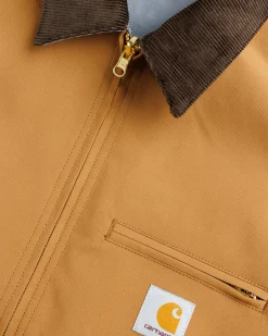 Best Sale Carhartt WIP Reversible Detroit Jacket Max hamiltonbrown/wolfgrey