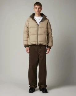 Best Sale NANGA Reversible Down Jacket brown/beige