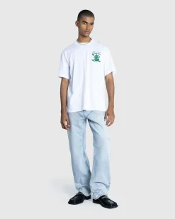 Sale Y/Project Rhinestone Jeans Blue iceblue