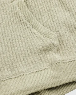 Best Sale San San Gear Ribbed Hoodie Knit khaki