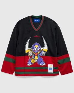 Outlet Awake NY Robo Hockey Jersey Black/Multi blackmulti