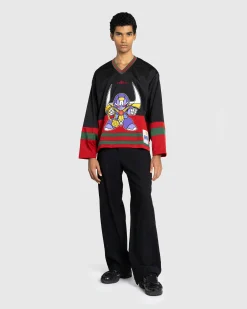 Outlet Awake NY Robo Hockey Jersey Black/Multi blackmulti