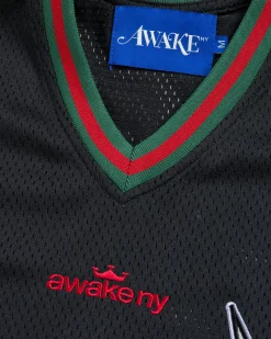 Outlet Awake NY Robo Hockey Jersey Black/Multi blackmulti