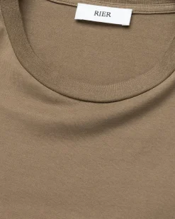 Discount Rier Round Neck Long-Sleeve T-Shirt Castoro grey