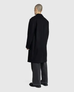Sale Dries van Noten Rustic Coat black