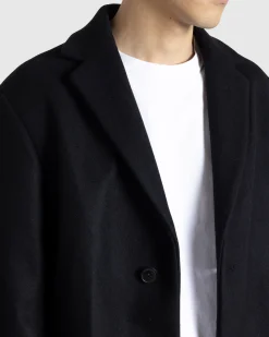 Sale Dries van Noten Rustic Coat black