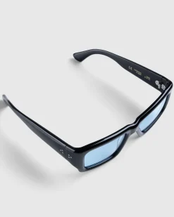 Best Sale Port Tanger Sabea Black Acetate/Rif Blue Lens blackacetaterifbluelens