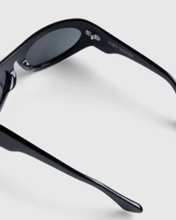 New Port Tanger Safaa Black Acetate/Black Lens blackacetateblacklens