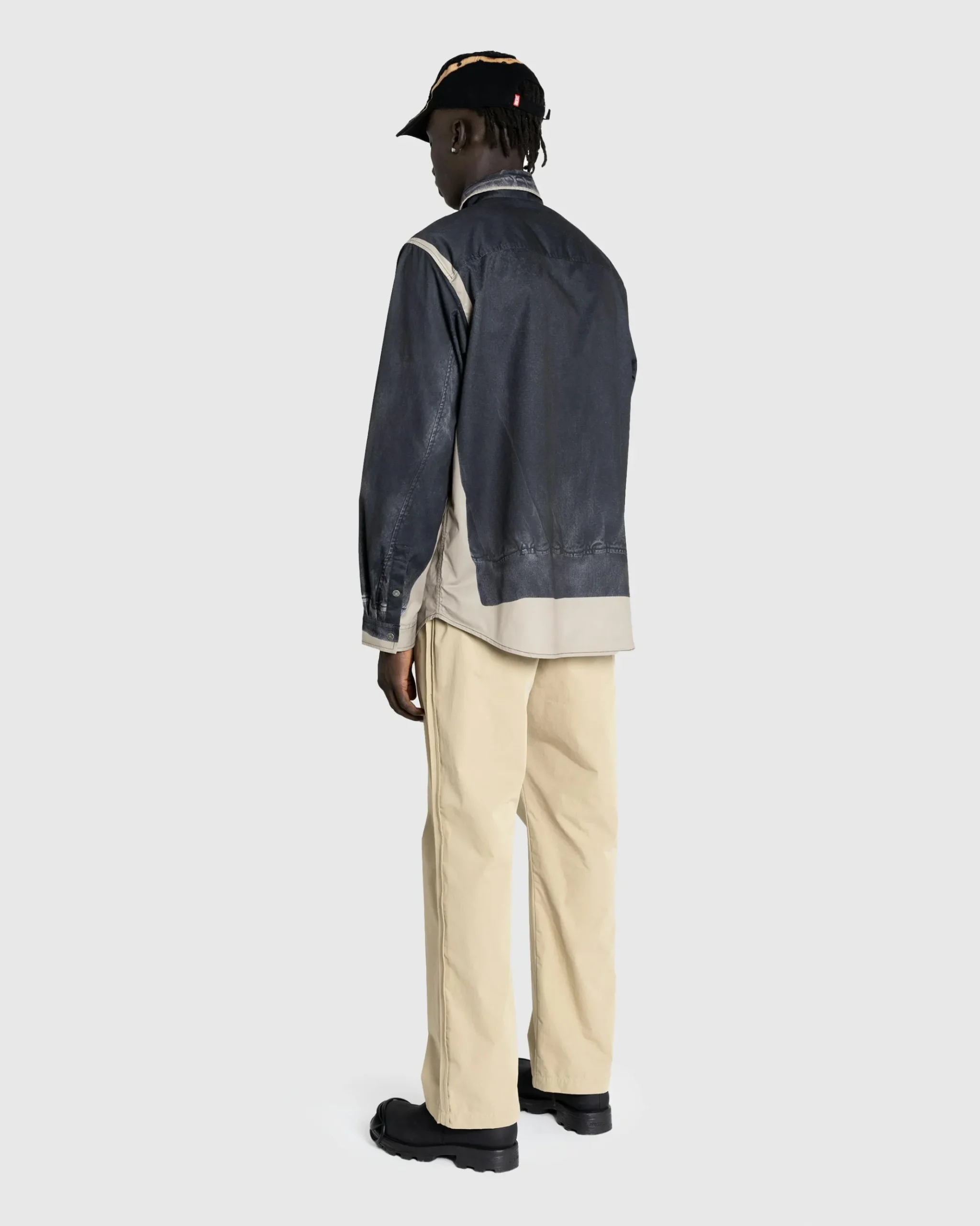 Shop Diesel S-After-A Shirt black