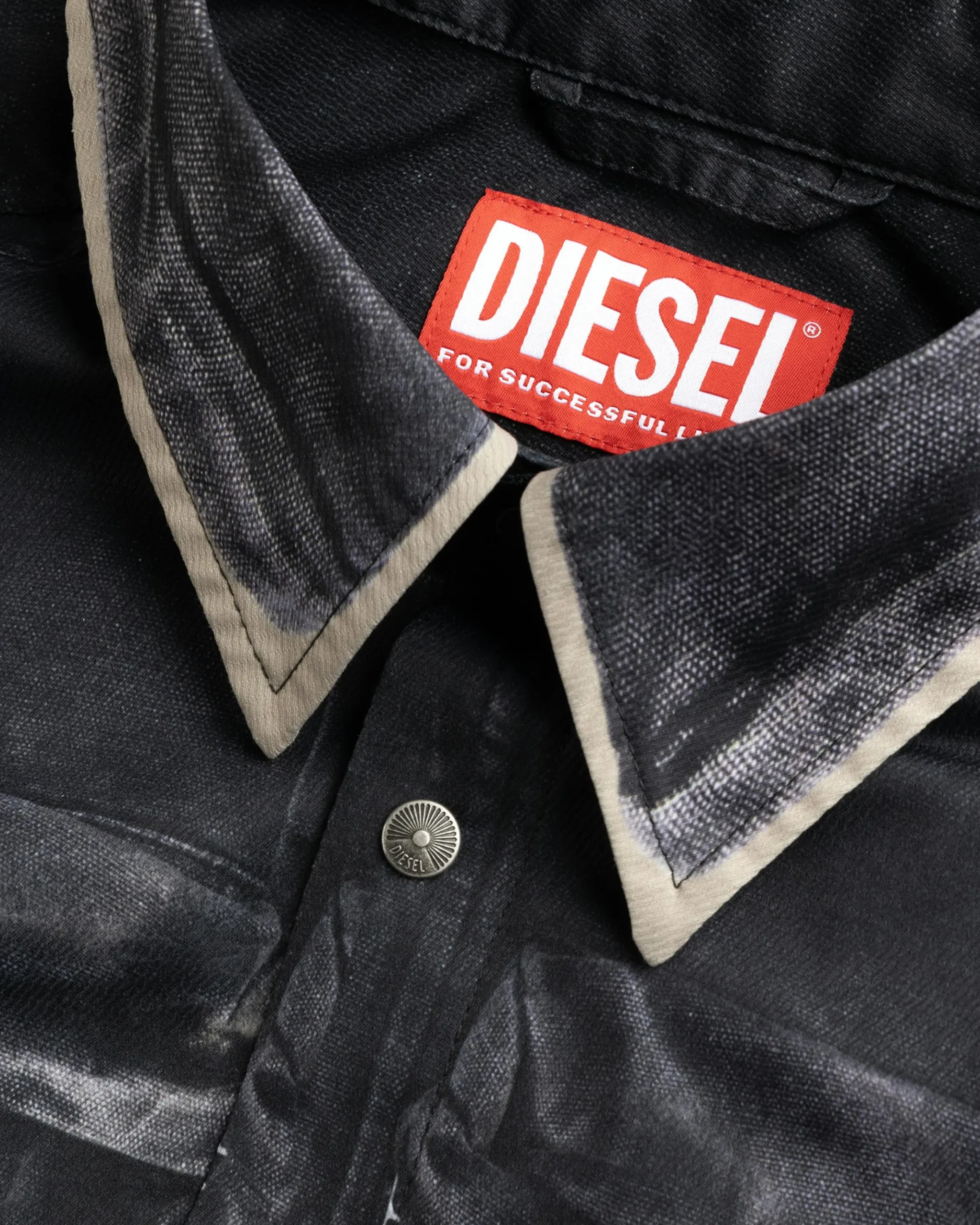 Shop Diesel S-After-A Shirt black
