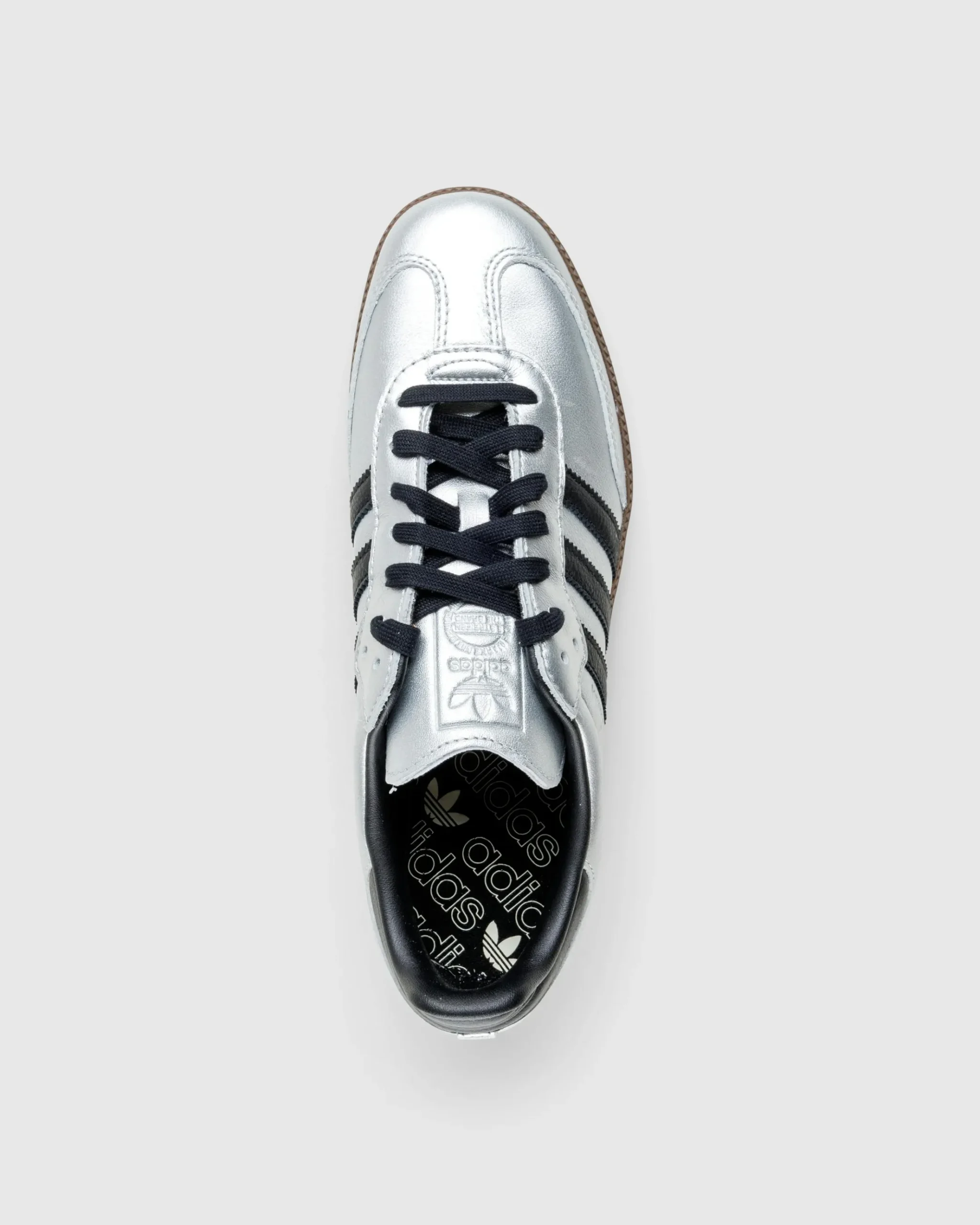 New adidas Samba OG W Metallic Silver/Core Black/Gum silvmt/cblack/gum5