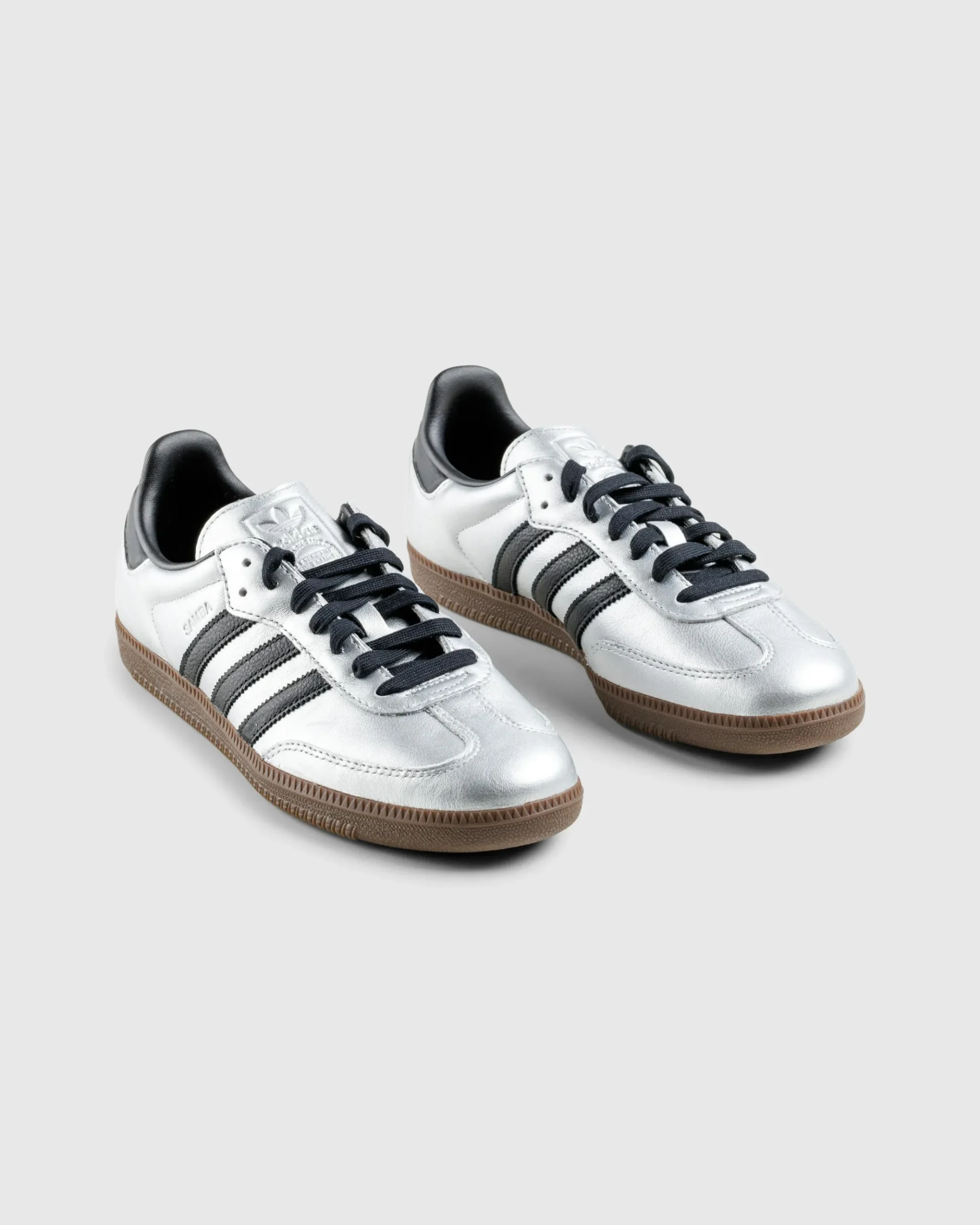 New adidas Samba OG W Metallic Silver/Core Black/Gum silvmt/cblack/gum5